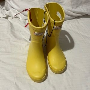 Hunter For Target Yellow Rain Boots Nwt 